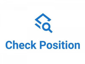 Logo Check position pour suivre position requêtes locales